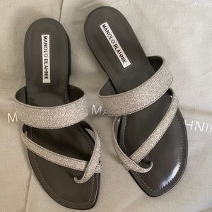 Unworn Manolo Blahnik sandals